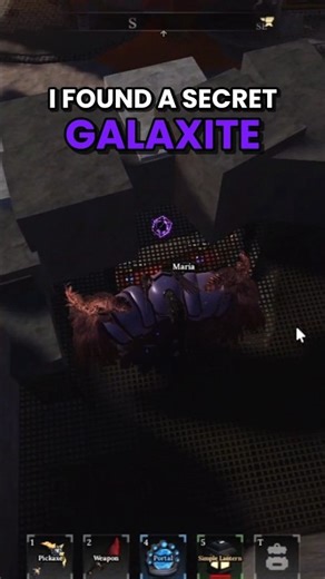 I FOUND A SECRET GALAXITE IN THE FORGE! 🌌 #shorts #roblox #theforge