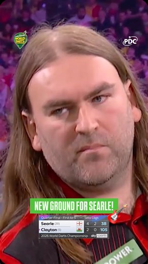 Ryan Searle beats Jonny Clayton 5-2 to advance to the semi-finals of the World Darts Championship! 🎸 | Professional Darts Corporation