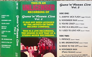 Guns N' Roses - Guns N Roses Live Vol.2