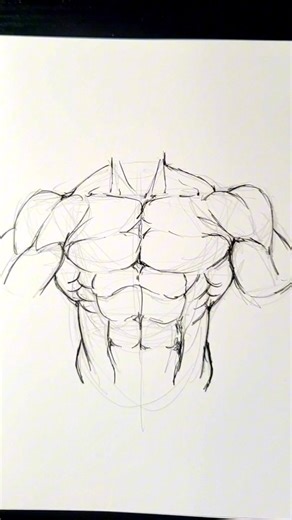 Drawing Muscles warmup #drawing #drawingtutorial #howtodraw #drawingprocess #sketch #sketchdaily | Iadamsart