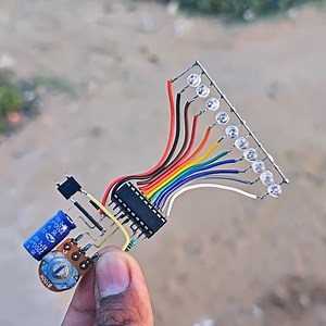 51K views · 1.1K reactions | Music Reactive RGB LED Chaser without Battery | Samar Electric | Facebook