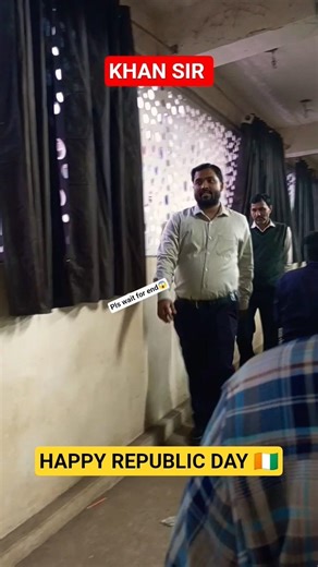 Happy republic day By Khan Sir 🇨🇮!! #viral #shorts #trending #song #khansir #kgsias #kgs #viralsong