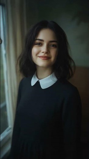 Wednesday Addams Inspired AI #wednesday #ai #shorts