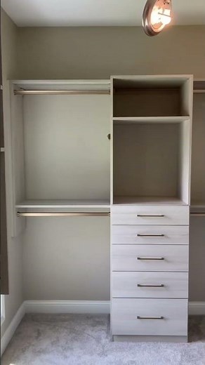 From Wire Shelving to Dream Walk-In Closet ✨