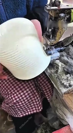 Super Satisfying Straw Hat Craft Process#StrawHatMaking #TraditionalCraft #OddlySatisfying