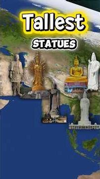 Tallest Statues In World 🌎| Guess India's Rank 🤔 #facts #shorts #heymujib