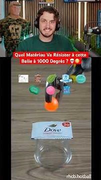 Which Material Will Survive This 1000 Degree Ball? 💀😳
