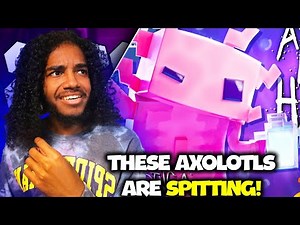 THIS GOES HARD! - Minecraft Axolotl Rap "Axolotls Party Hard" Music Video Reaction (VERSION A)
