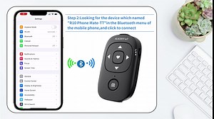 Alacrity TikTok Remote Control,TIK Tok Page Turner Play/Pause Send Like Volume Control,Two-Way Anti-Lost Device,Infrared Universal Remote Control,NFC Access Control Card Reader