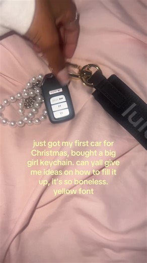 hellpppp 🥲 #lululemon #firstcar #christmas #yellowfont #fyp | jellycat keychain