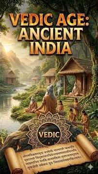 Life in the Vedic Age in 50 Seconds | Ancient India