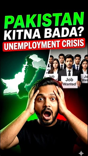 Pakistan इतना बड़ा पर लोग Job Less क्यों 🤔