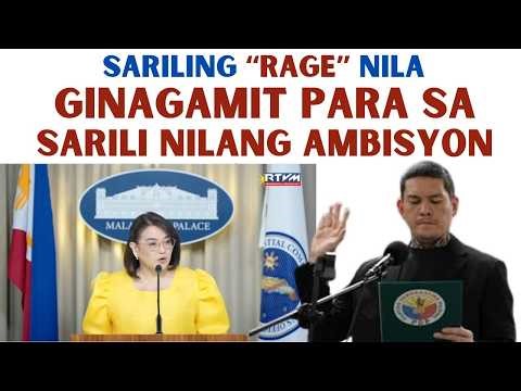SARILING "RAGE" NILA, GINAGAMIT PARA SA SARILI NILANG AMBISYON