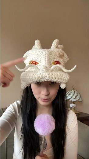 crochet dragon hat pattern! #crochet #crochethat #yarn