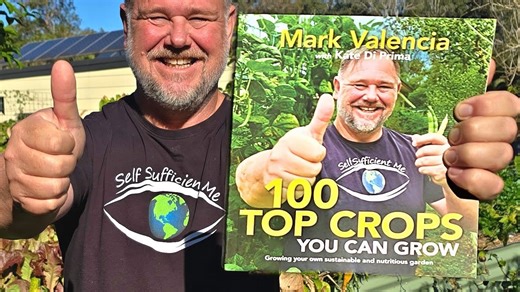 Mark Valencia’s first book! 100 top crops you can grow – pre-order now for gardening success