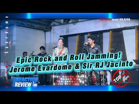 Epic Rock and Roll Jamming! | Jerome Evardome & Sir RJ Jacinto
