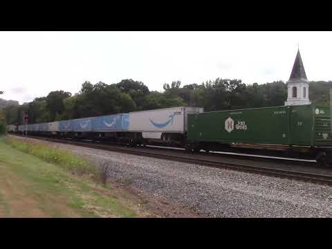 NS 4726 and NS 9964 lead NS 26C through Lindale, GA
