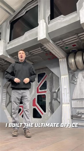 It’s day 146 on the sci-fi office build! I’m going to be using tempered glass and adding a reflective, “Sith-like” privacy tint for that dark, space-station look. Each piece of glass was meticulously cleaned with a DA sander, soapy water, and a razor before tinting. Huge thanks to River City Glass for delivering all 55 pieces of glass to spec. Windows are prepped and ready next step, window installation! Check out the full episode on our YouTube channel @fireballtool . . . #fireballtool #windows