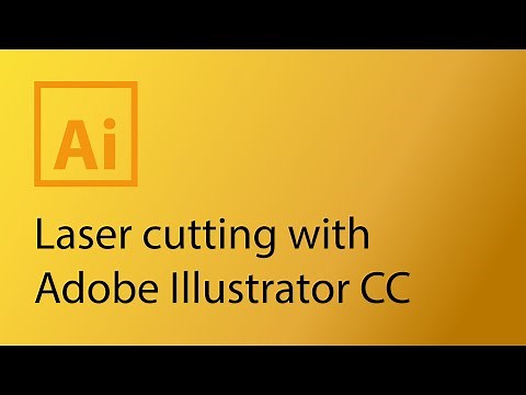 Laser cutting with Adobe Illustrator