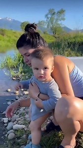 278K views · 7.4K reactions | Geta și nepotul Milan la râu 朗 | Lavandapentrutine1988 | Facebook