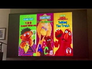 Opening To Sesame Street CinderElmo 2000 VHS