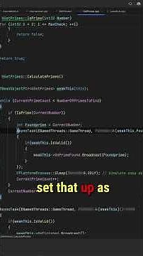 Make Multi-threaded code in Unreal Engine!! #Short