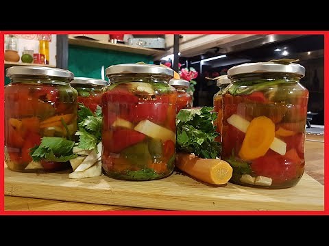 Gogosari in otet - Pentru Iarna - Fara Fierbere - Home Cooking - Florin Arvunescu