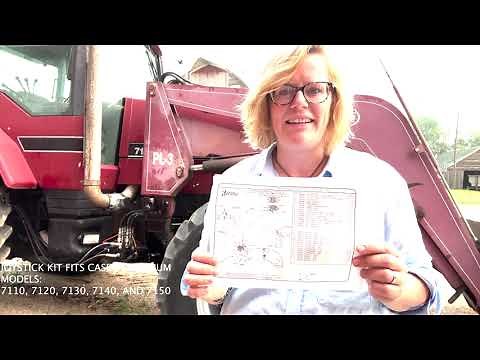 Joystick Kit Installed on Case IH Magnum 7110