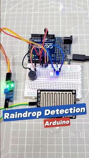 Rain Detected! Arduino Raindrop Alarm System 🌧️🚨 #arduino #arduinoproject