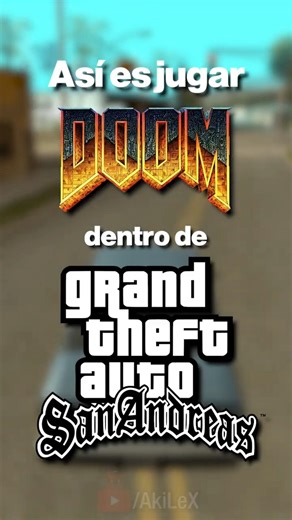 You can now PLAY DOOM from within GTA San Andreas | #gta #gaming