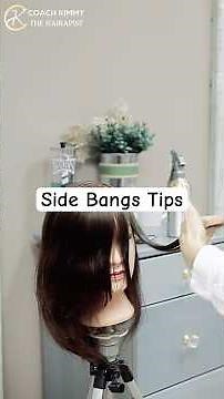 Side Bang Cutting: The Angle Most Stylists Get Wrong #hairtutorial #barber #tips