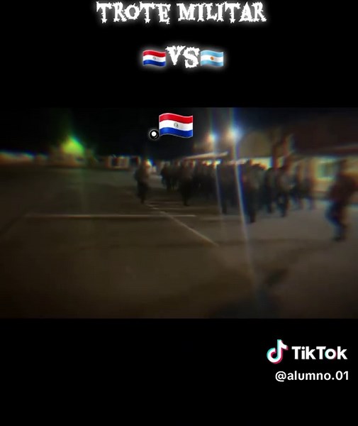 Trote Militar: Argentina vs Paraguay en Escuela Militar