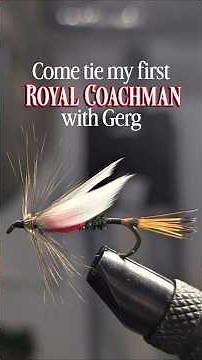 Royal Coachman - Tying for the first time #flytying #flyfishing #flytyingaddict