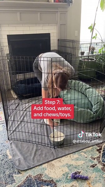 🧹 Refresh day for Arthur’s kennel! #dogkennel #cratetraining #cratetrained #xxldog #longboigang #greyhoundsoftiktok #grwmdogedition #dogvoiceover