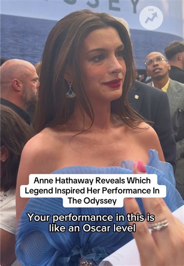 Anne Hathaway reveals which legend inspired her performance in The Odyssey