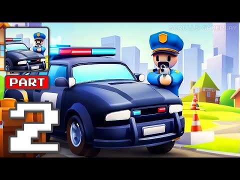 Police Officer - Gameplay Walkthrough Part 2 - Law Enforcement Pursuit (iOS, Android)