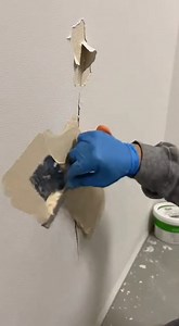 139K views · 31 reactions | Cracked Seam Filled and Reinforced Perfectly  #SeamRepair | Renovation Skill | Facebook