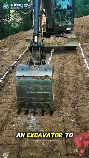How to dig a trapezoidal trench😎👍👏 #heavyequipment #excavator #shorts
