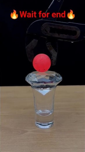 Hot Metal Ball vs diamond 💎 I Science Experiment
