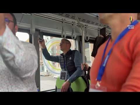 Karsan Autonomous e-ATAK automated by ADASTEC demonstrated at Busworld Europe 2025!