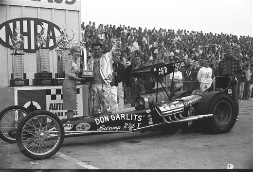 See the trophy "Big Daddy" Don Garlits will present to the 1,000th NHRA Top Fuel winner