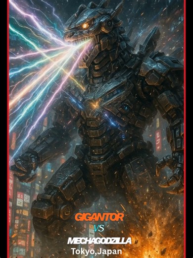 GIGANTOR VS MECHAGODZILLA (Remastered)