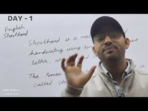 English Shorthand for Beginners | Pitman Shorthand Basic to Advanced | Shorthand Class | Stenography