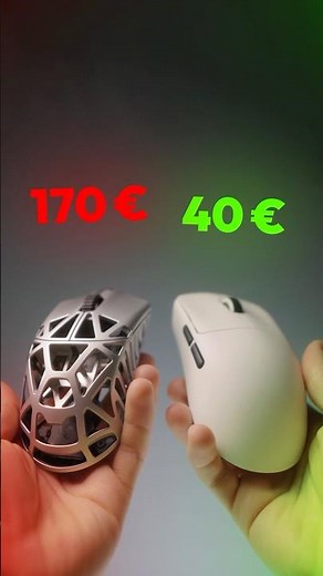 Souris Gaming à 40€ VS 170€ #keyboard #gaming #pc #tech