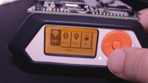 GhostESP: Revival on Instagram: "Happy to say GhostESP supports the new Dual-band + Infrared 'Poltergeist' board from @rabbitlabs1! You can transmit files from your Flipper SD Card or the SD on the board and receive signals straight through the GhostESP app! Thank you again to Rab and Foxx for sending the GhostESP team boards to be able to add support day one."