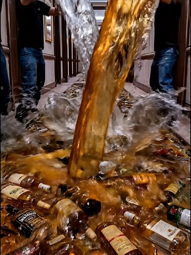 Creative DIY Hallway Glow-Up with Epoxy and Broken Bottles