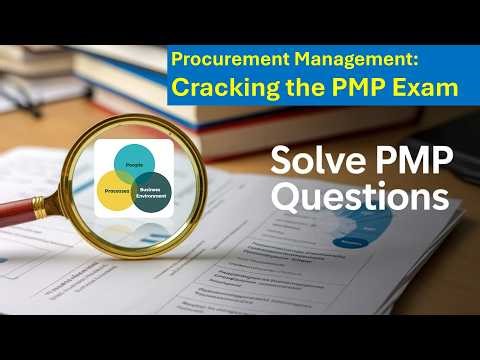 [Procurement Management] PMP Exam Question Explanation and Discussion Series - 11 | ShriLearning