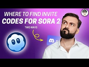 Where to find invite codes for SORA 2, Two ways 100% working codes.