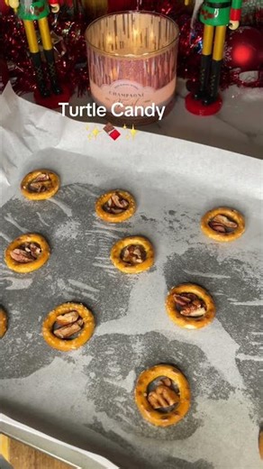 Easy Turtle Candy #recipe #viral #fypシ #chocolate