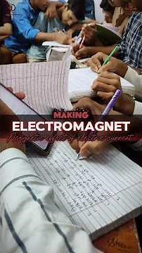 Electromagnet making experiments! | Class 10 & 12 #neet #board #cbse #bseb #idealclass #gyankathanam